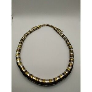Vintage‎ Metal Snake Necklace - 30 Inches Long